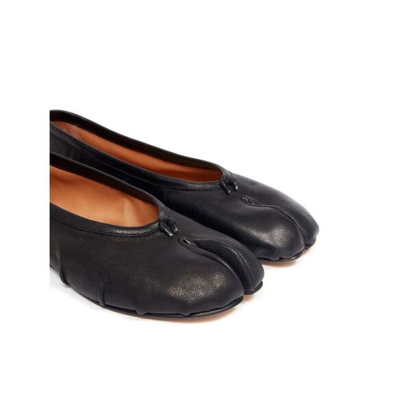 MAISON MARGIELA TABI LEATHER BALLET FLATS - Picture 4 of 4